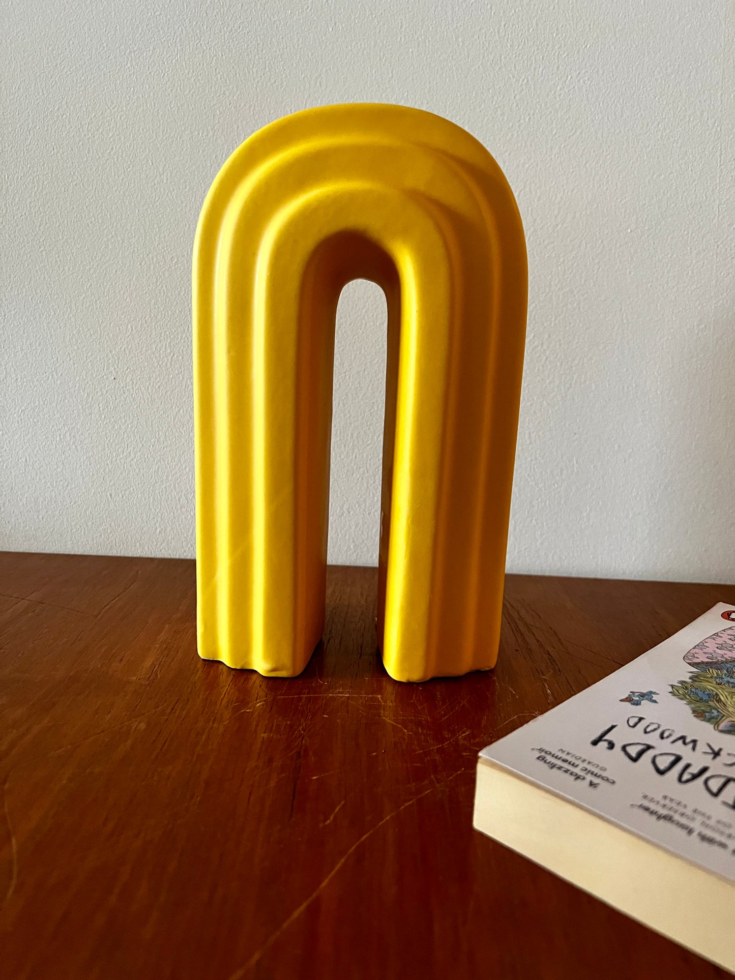 Large Rainbow Shaped Vase