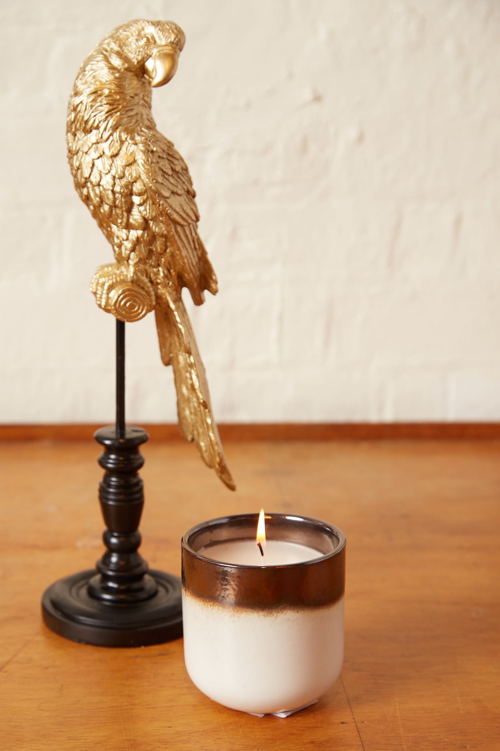Iron Glazed Candle - Styled