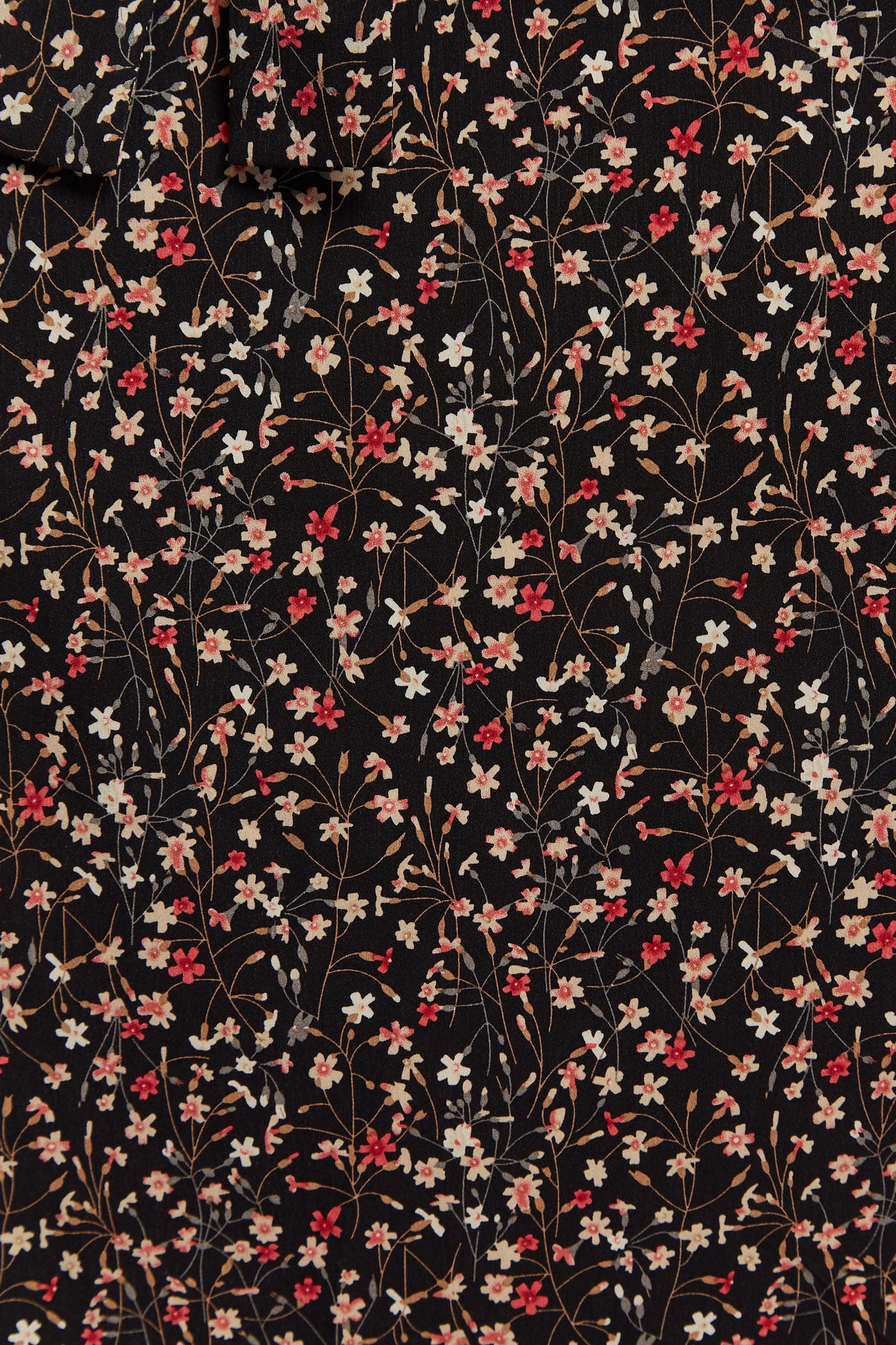 Louche Leonie Wax Flower Long Sleeve Midi Shirtdress - Detail 3
