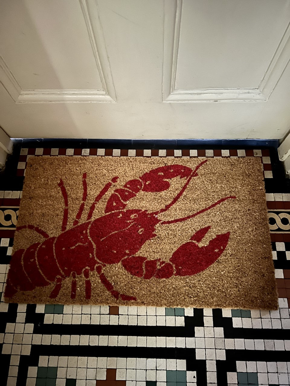 Lobster door mat