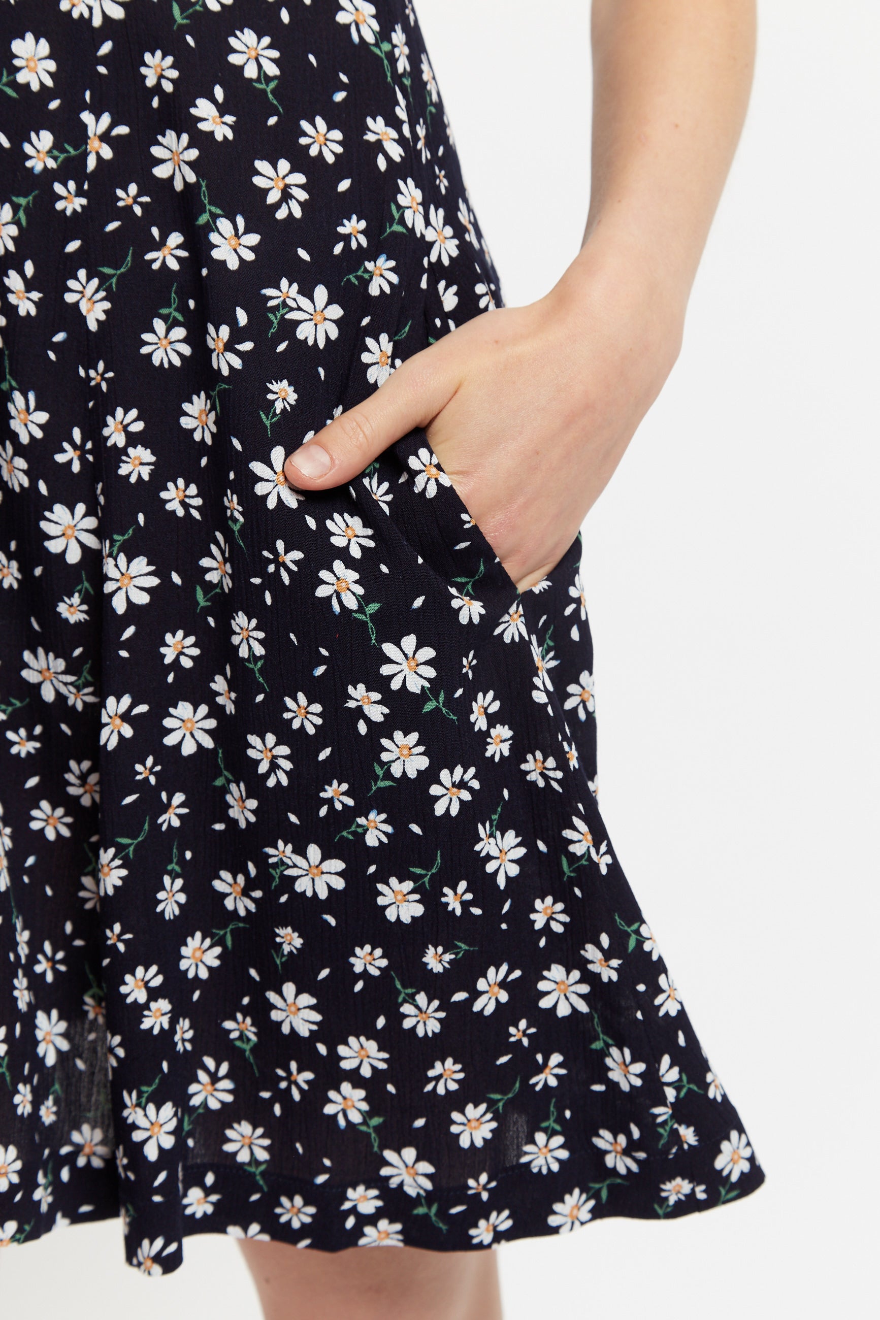 Luiza Daisy Drop Mini Dress - Detail 3
