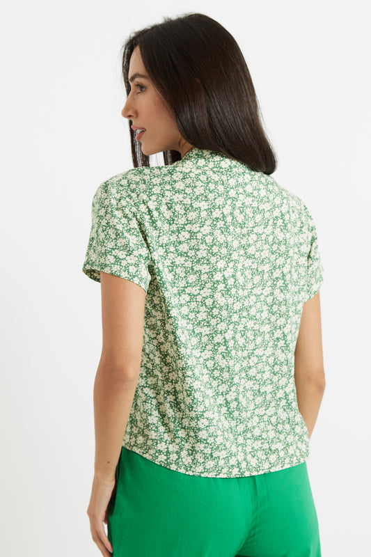 Marika Periwinkle Resort Shirt