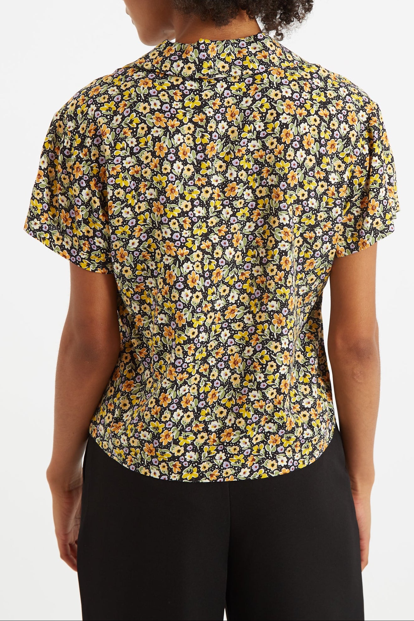 Marika Santa Fe Floral Resort Shirt - Back