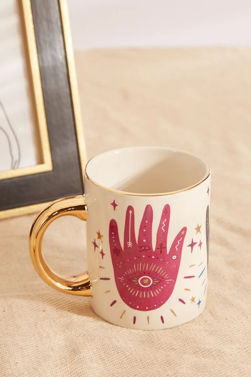 All Seeing Hand Design Mug