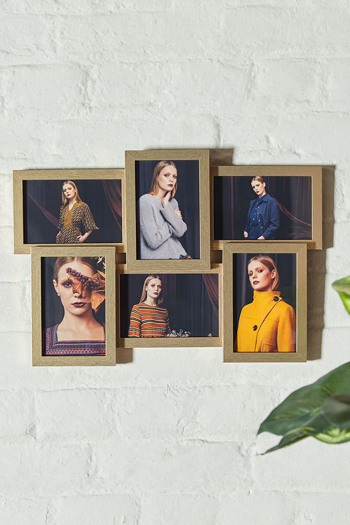 Multi Wooden Photo Frame