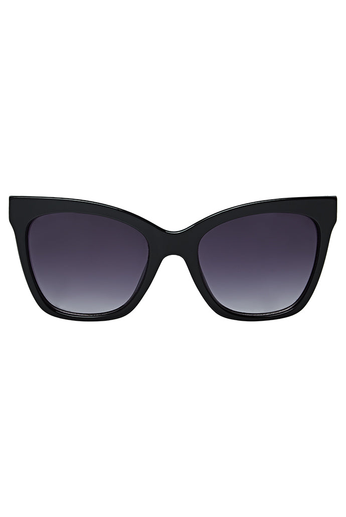 Louche Nikki Sunglasses Black - Back