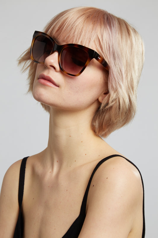 Louche Nikki Sunglasses Tortoise