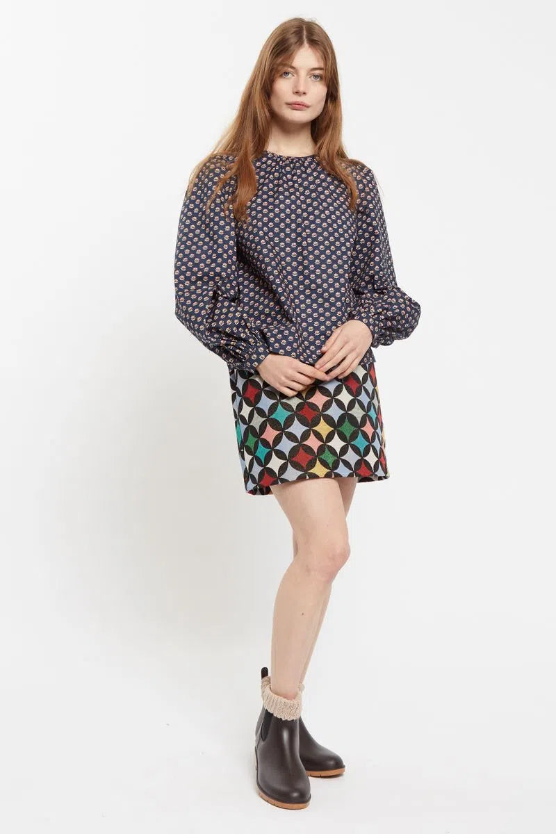 Pax Jaipur Print Long Sleeved Blouse