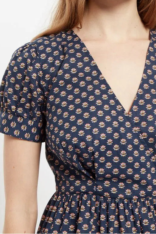 Louche Saara Jaipur Print Tiered Mini Dress - Detail 1