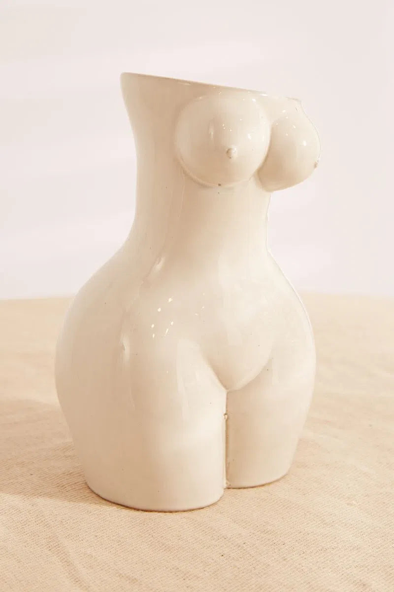 Small Voluptuous Female Body Vase