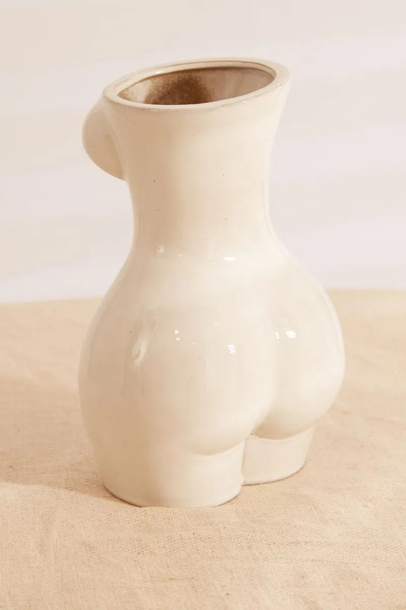 Small Voluptuous Female Body Vase