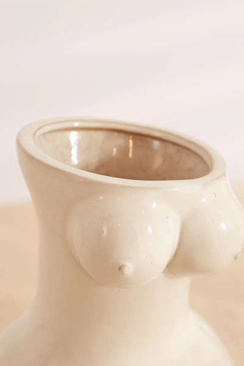 Small Voluptuous Female Body Vase
