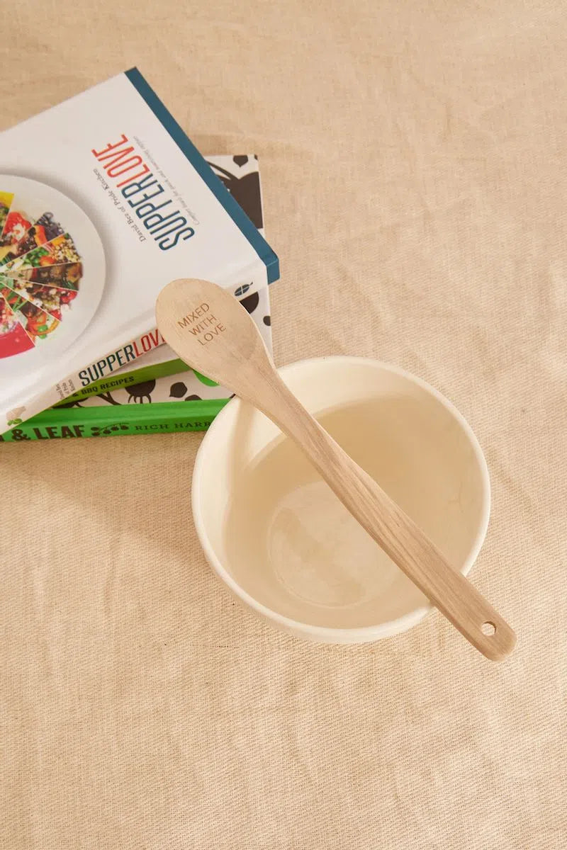 Mixed With Love Wooden Spoon