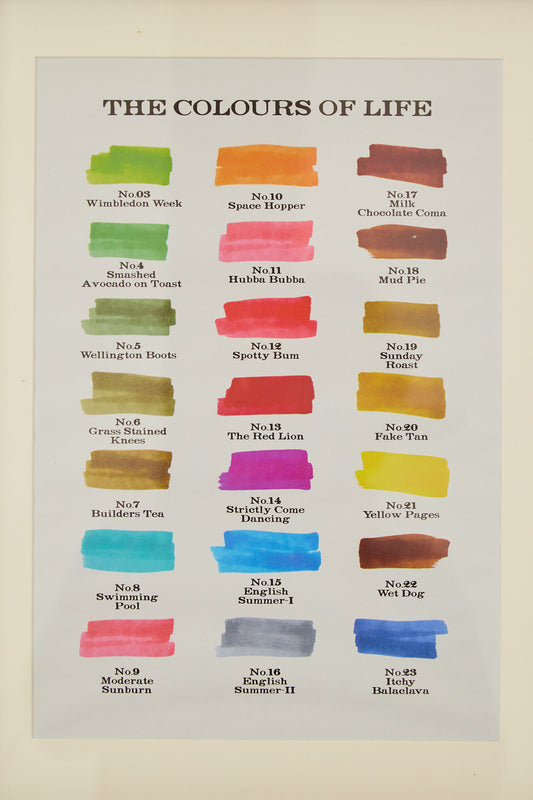 Colours Of Life Framed Print