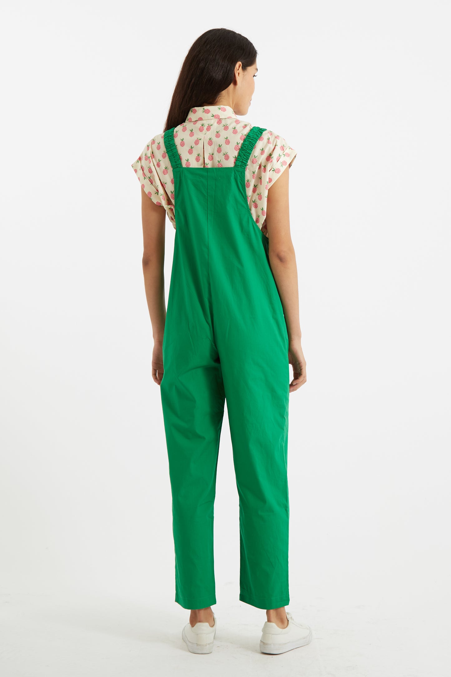 Tippie Poplin Dungarees