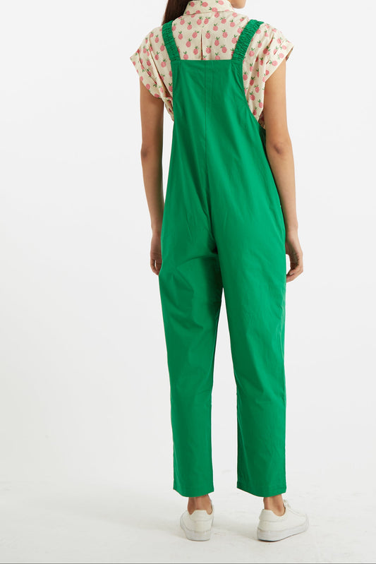 Tippie Poplin Dungarees
