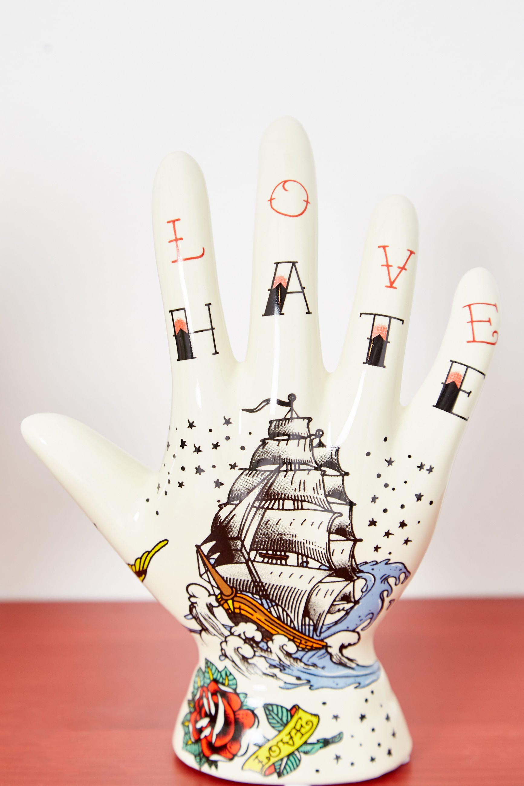 Traditional Phrenology Hand - Styled