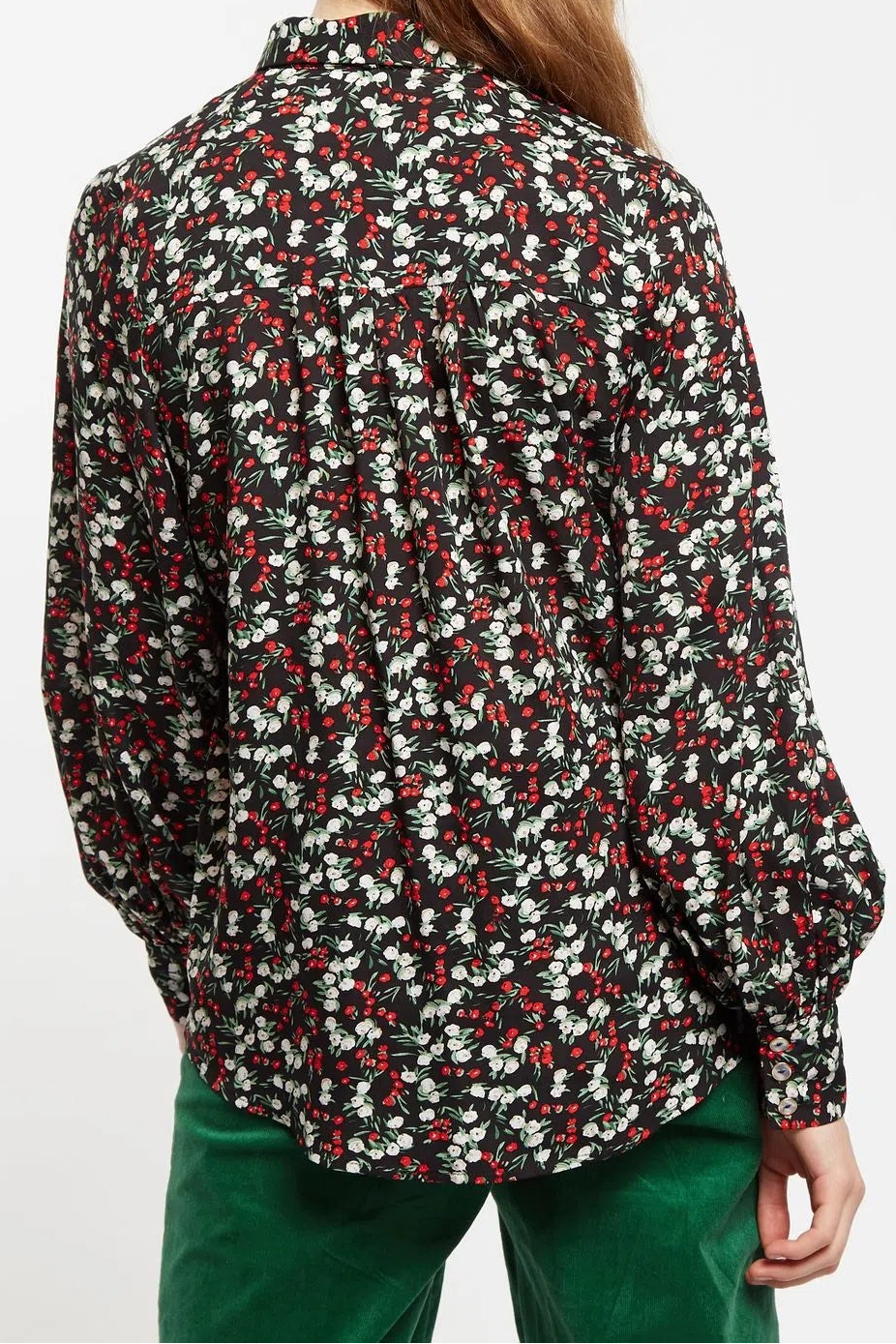 Louche Byron Jolly Ditsy Print Long Sleeve Shirt