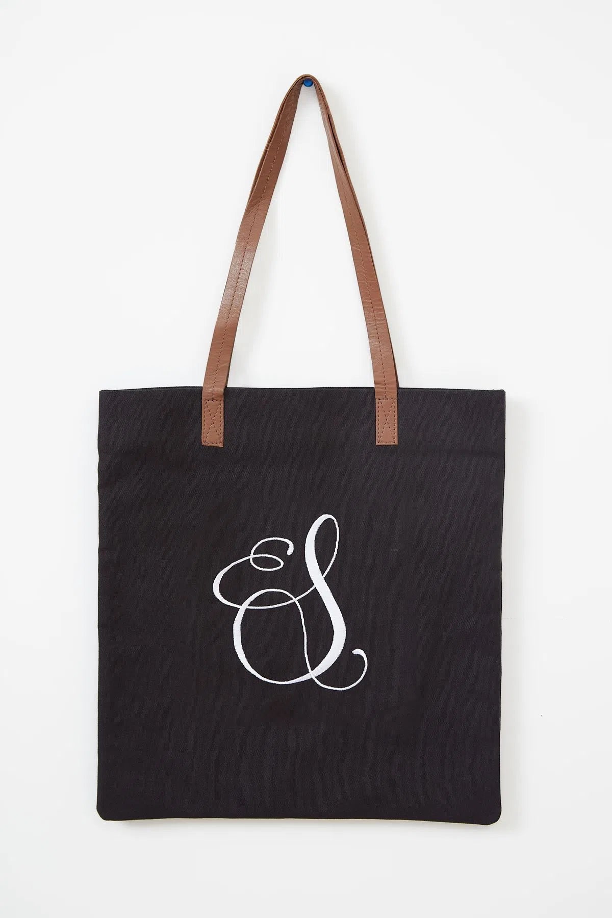 Cara Letter Canvas Tote Bag