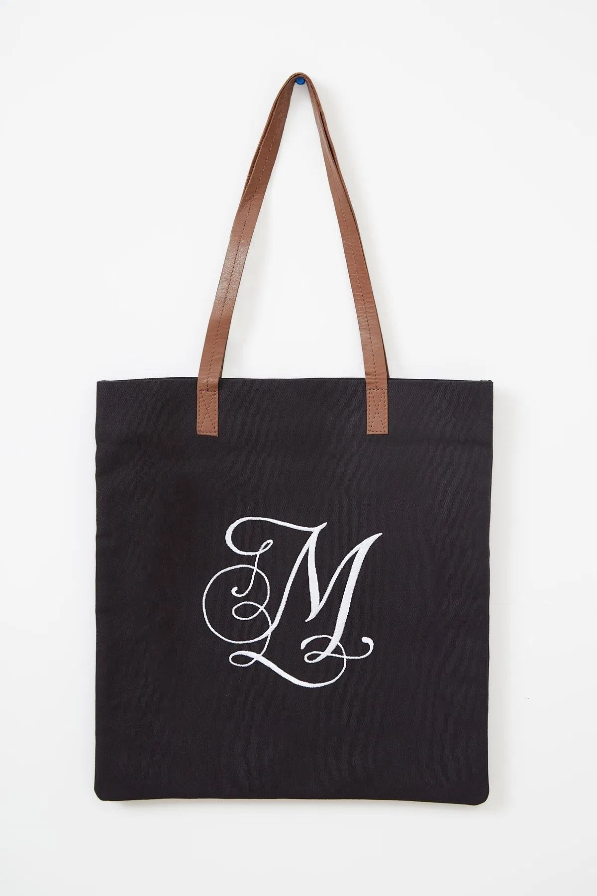 Cara Letter Canvas Tote Bag