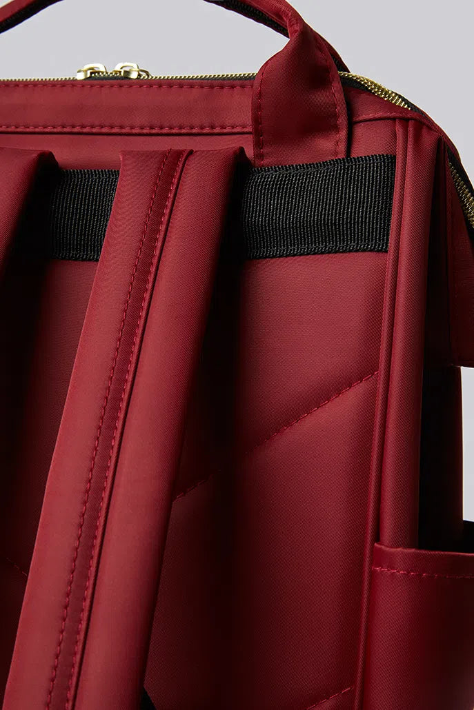 Louche Lexi Framed Backpack Burgundy - Detail 3