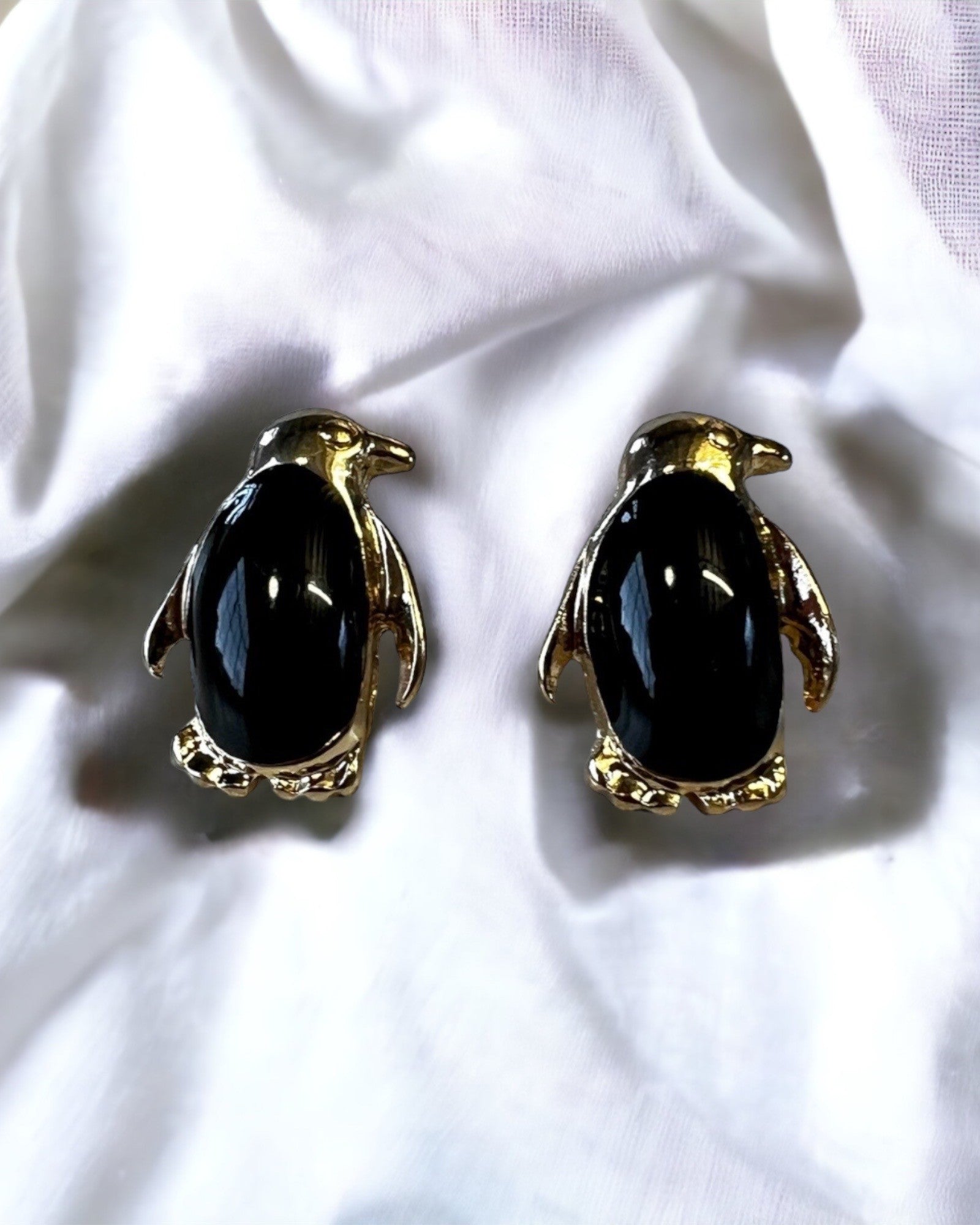 Penguin Stud Earrings