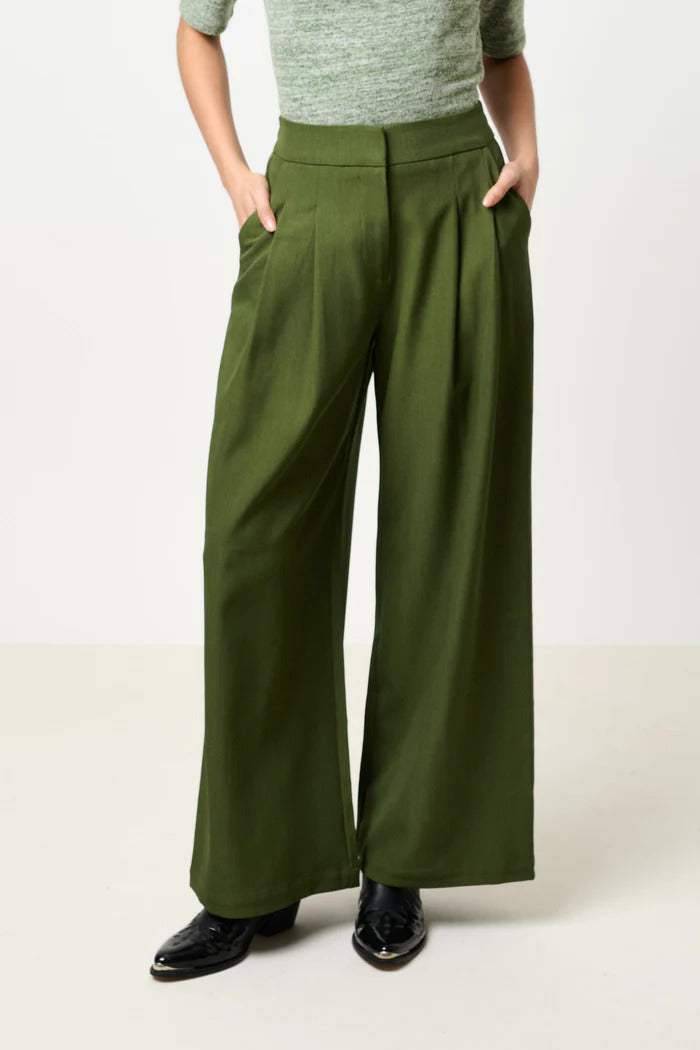 Green, worn well — JOY