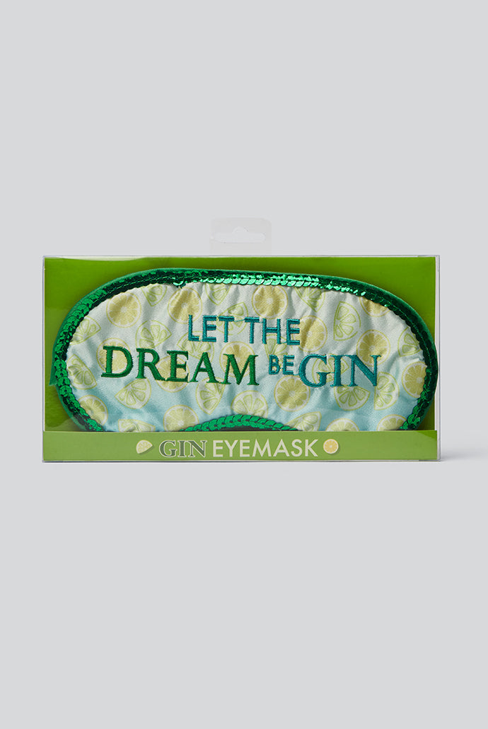 Let The Dream Be Gin Eye Mask - Detail 2