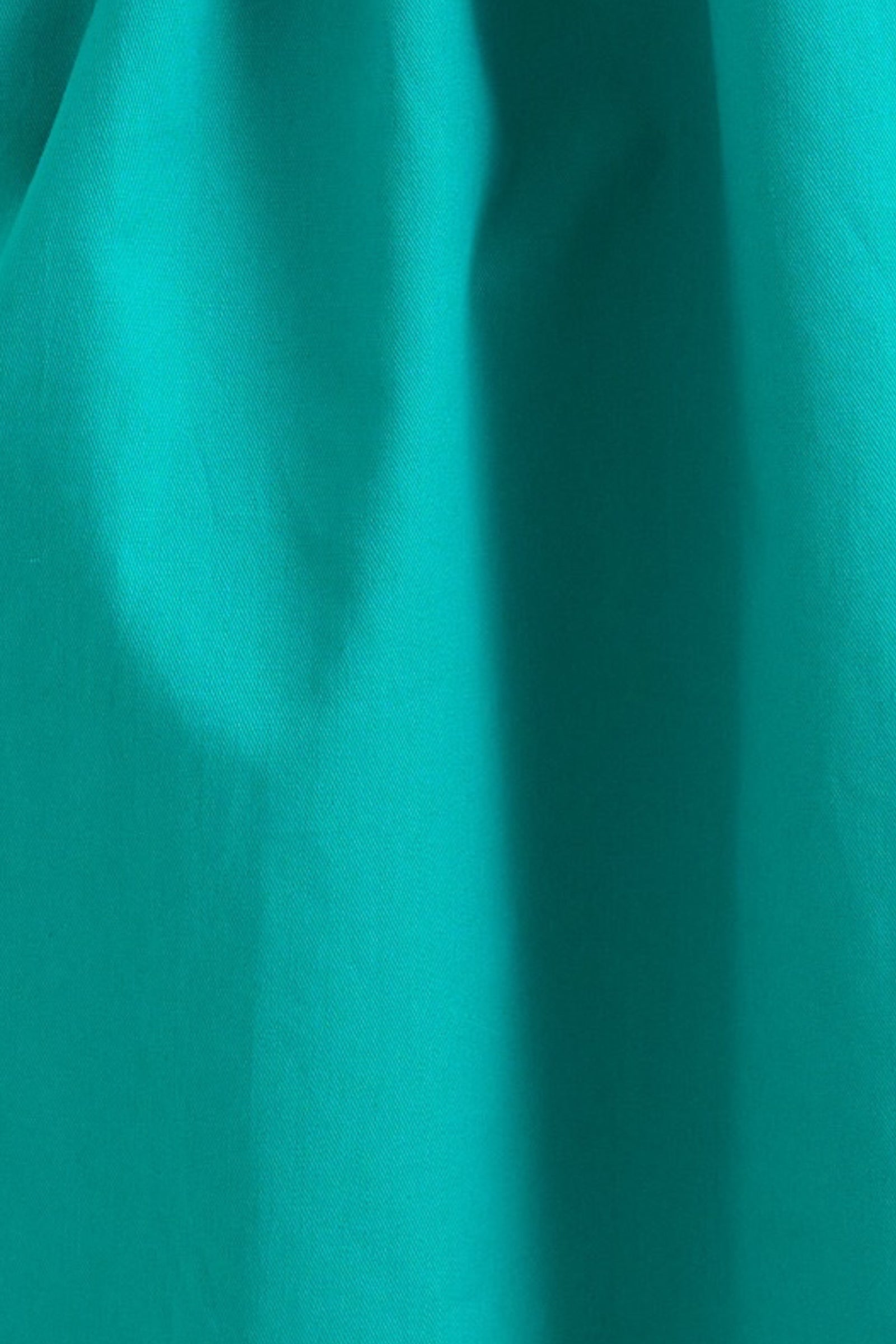 Soumia Jersey Bodice And Recycled Cotton Skirt Midaxi Dress - Sea Green - View 7