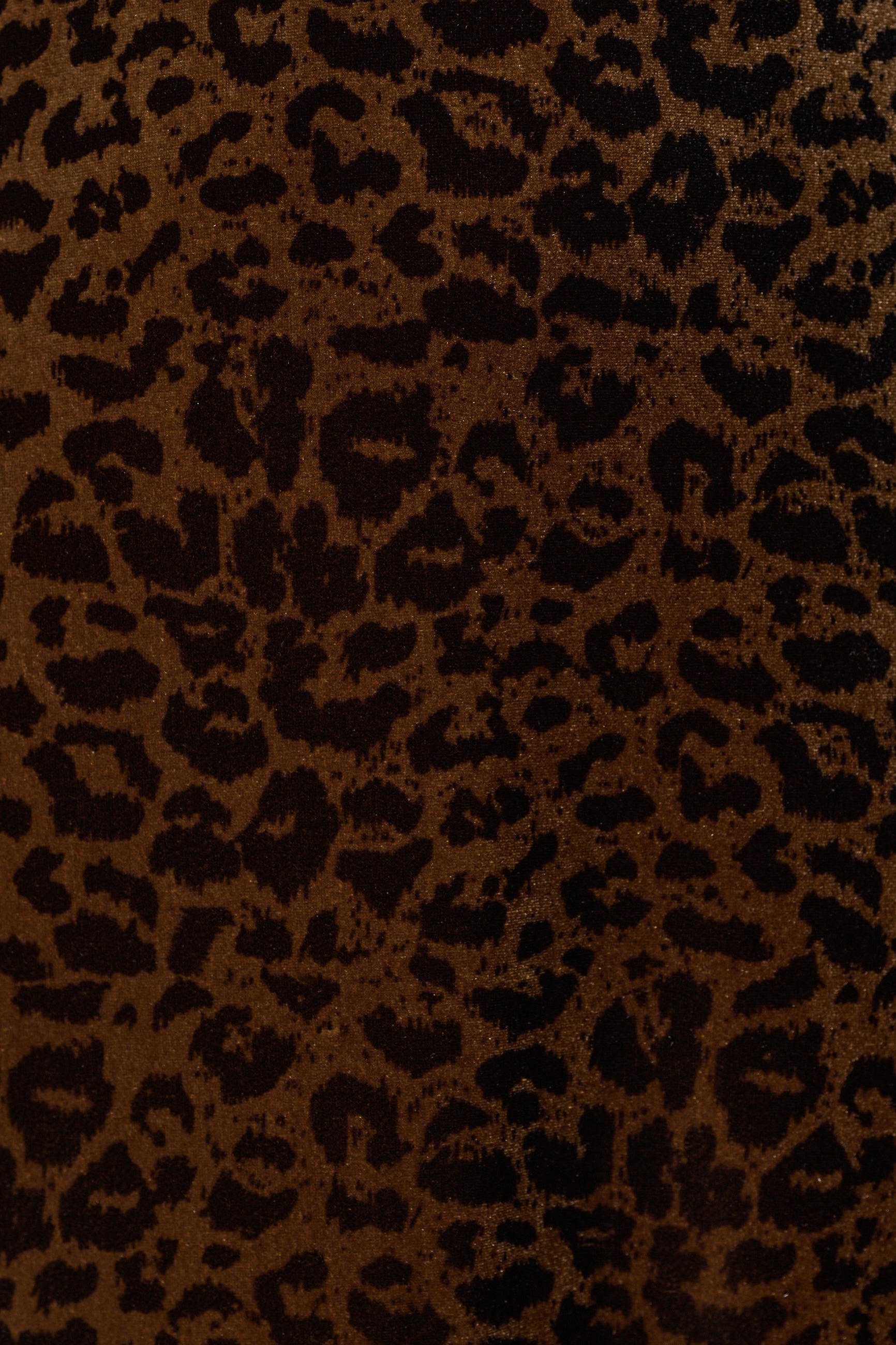 Ambrose Velvet Roar Midi Dress - Taupe - Detail 3