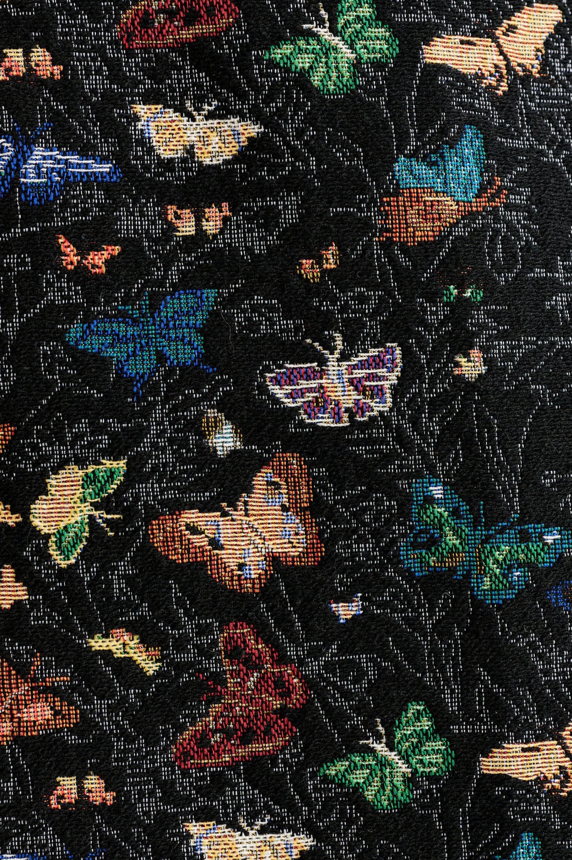 Dominica Butterfly Ball Jacquard Faux Fur Trimmed Waistcoat