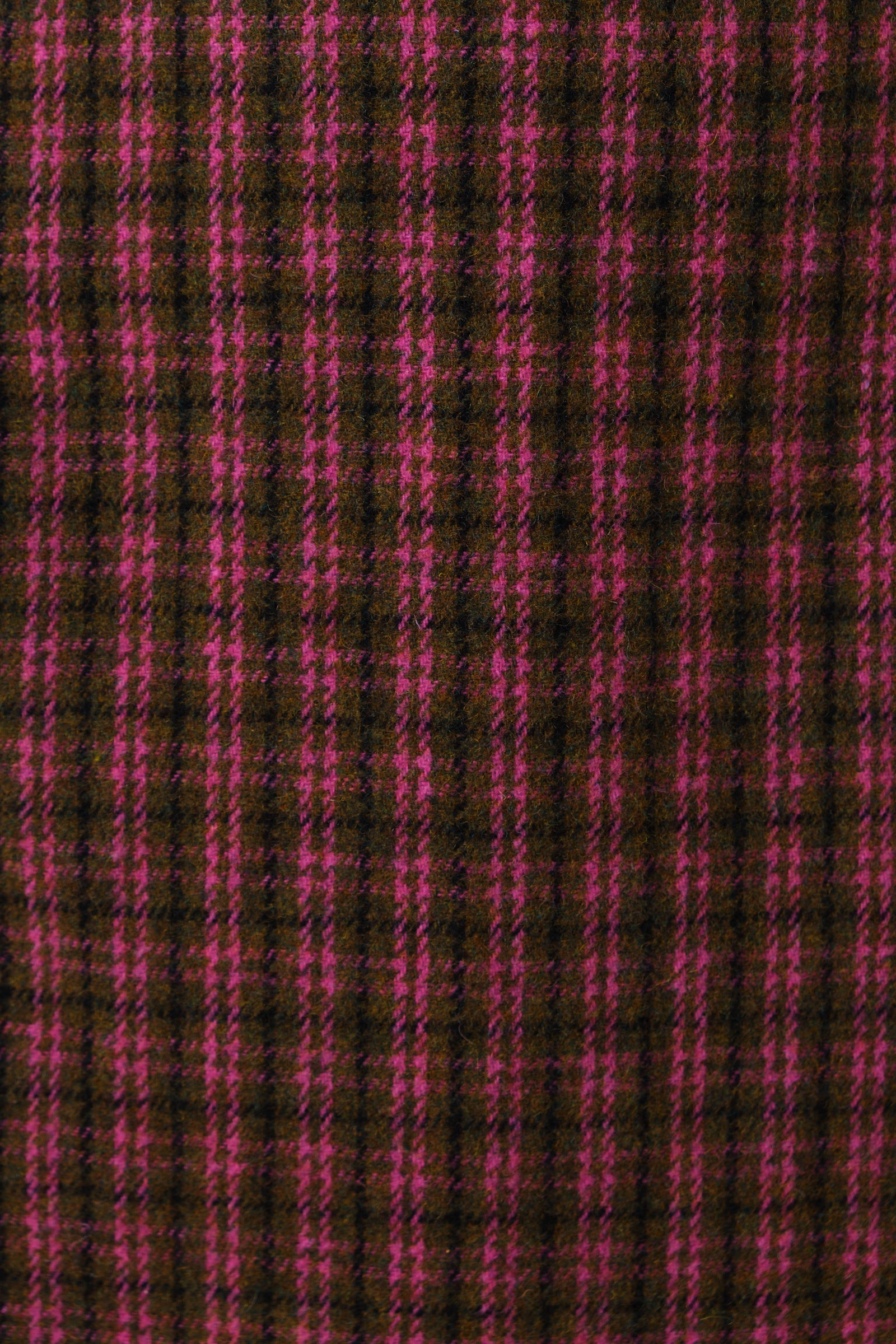 Aubin Wyoming Check A-Line Mini Skirt - Pink