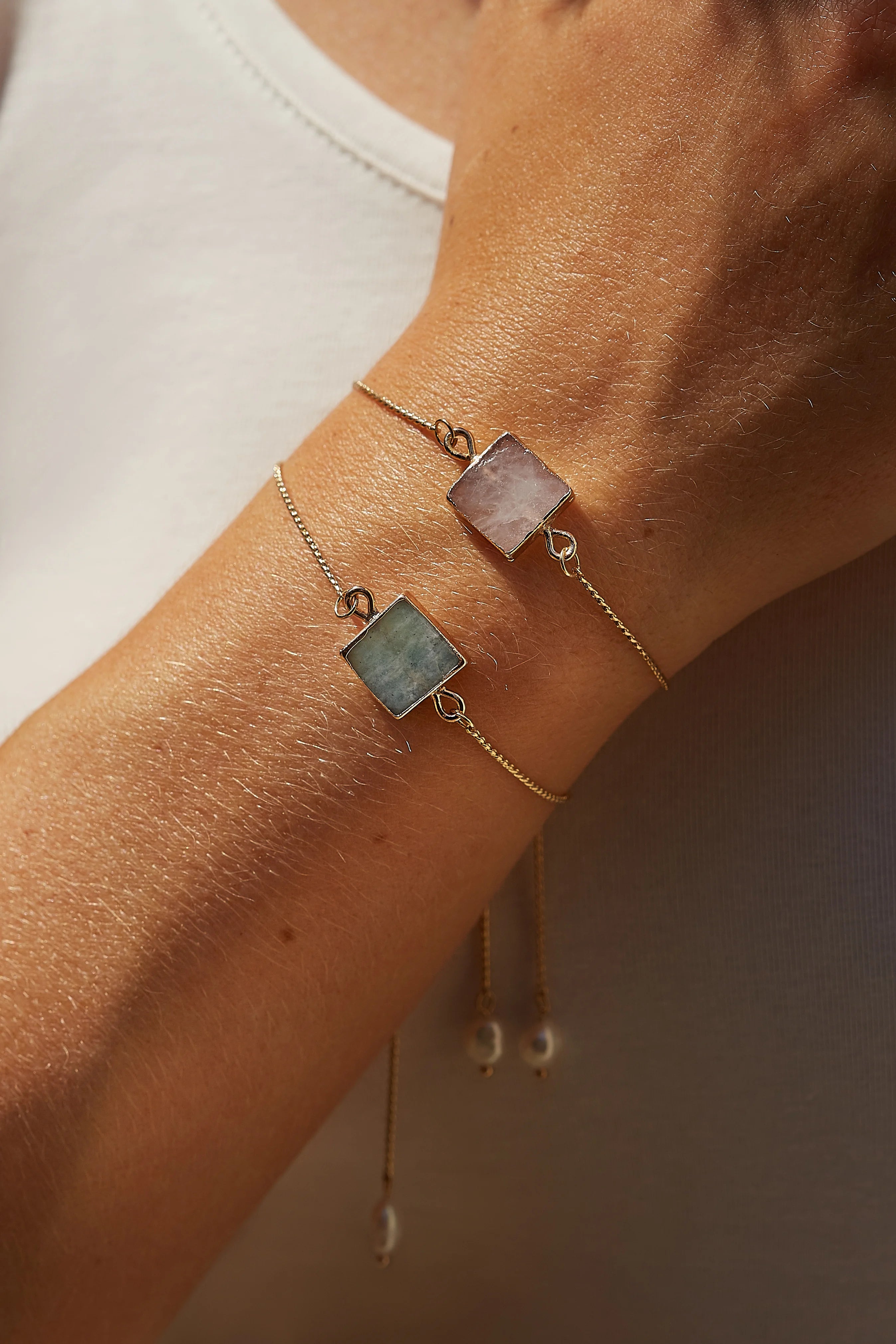 Louche Avondale Gemstone Bracelet in Green