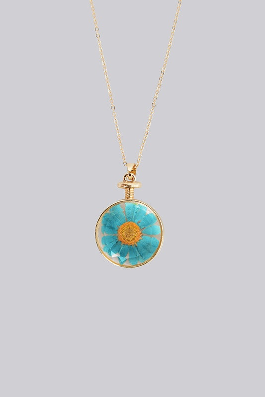 Bani Daisy Necklace in Turquoise