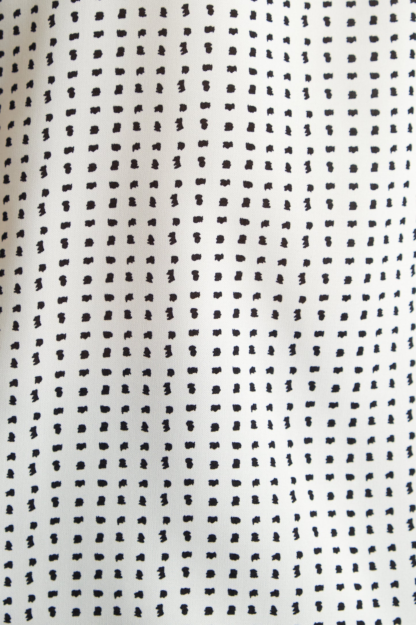 Barclay Mono Optic Print Short Sleeve Shirt Black and White