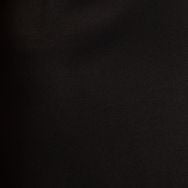 Bayeux Sustainable Satin Back Crepe Trouser - Black - Fabric & Print Detail