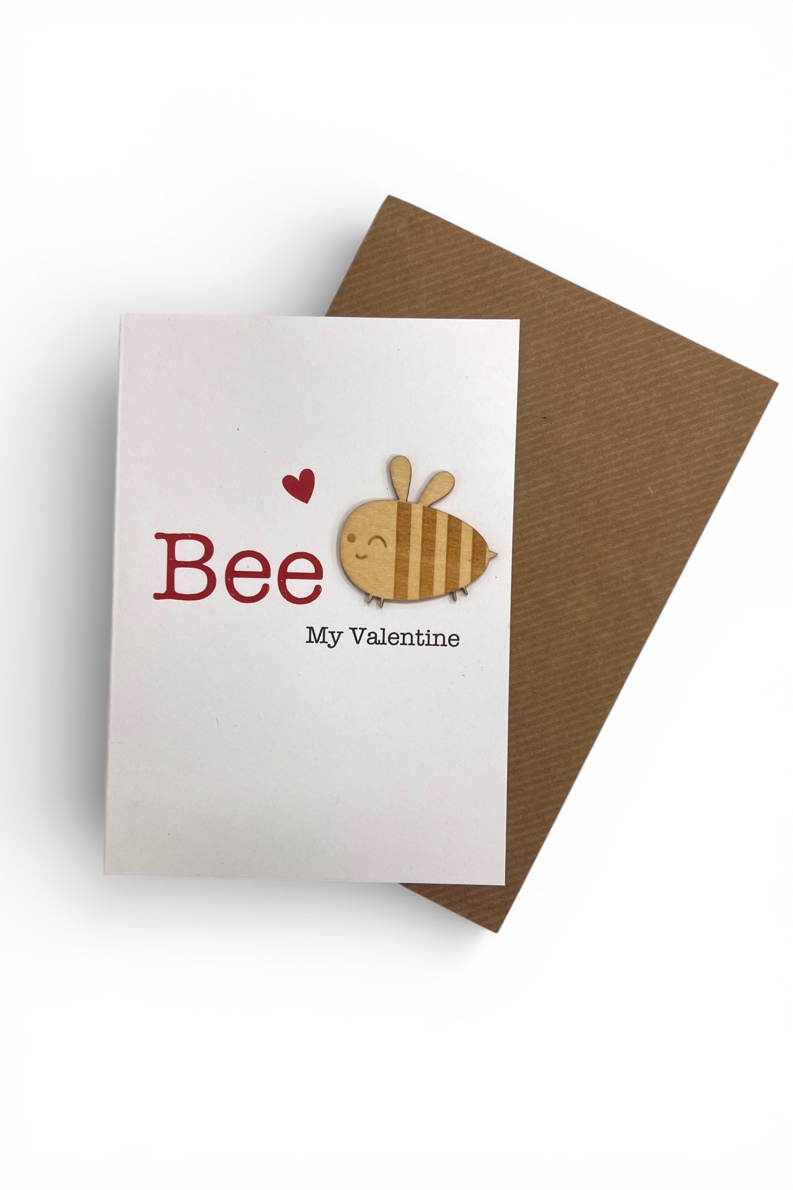 Bee My Valentine Card