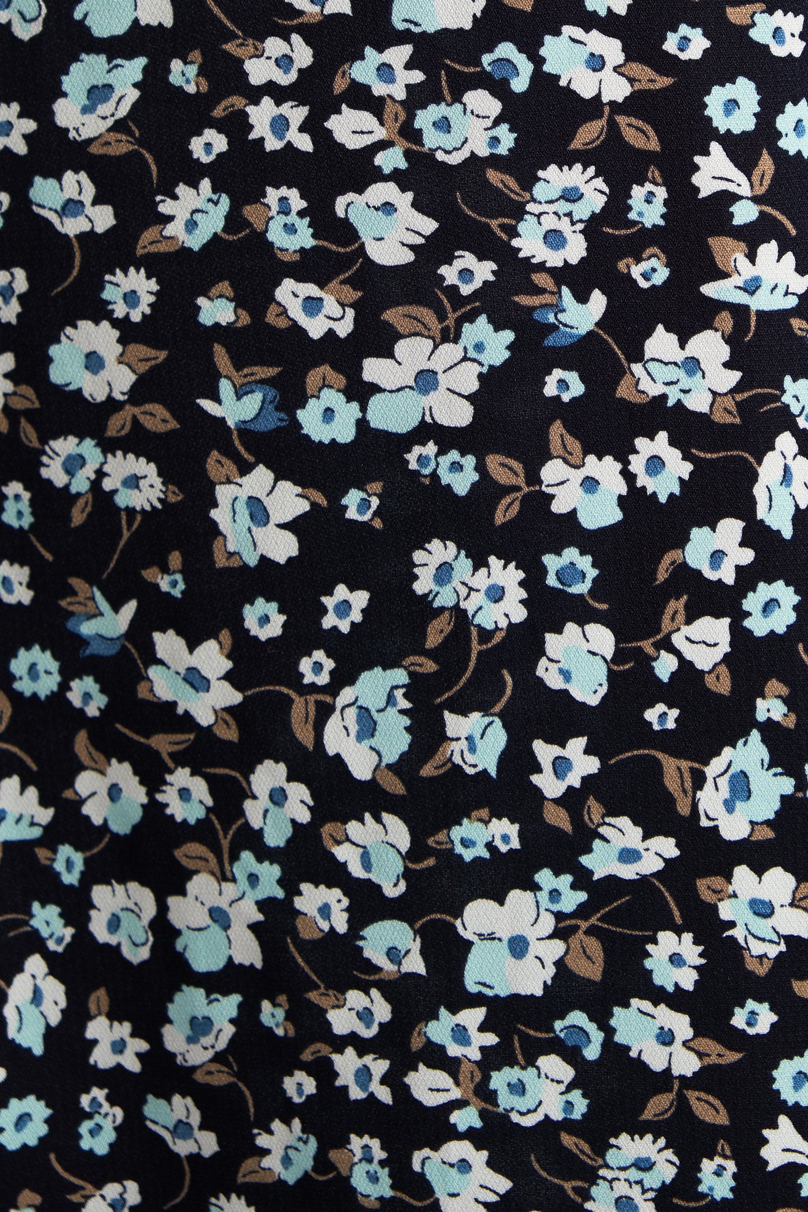 Bertie Floral Midi Skirt Navy