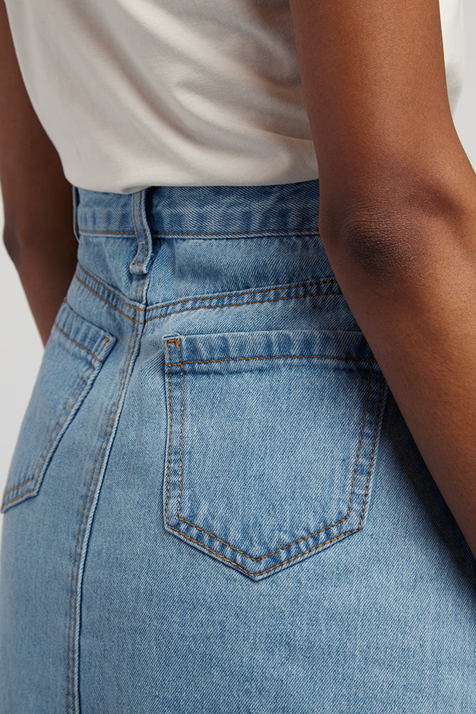 Bryony Denim Mini Skirt