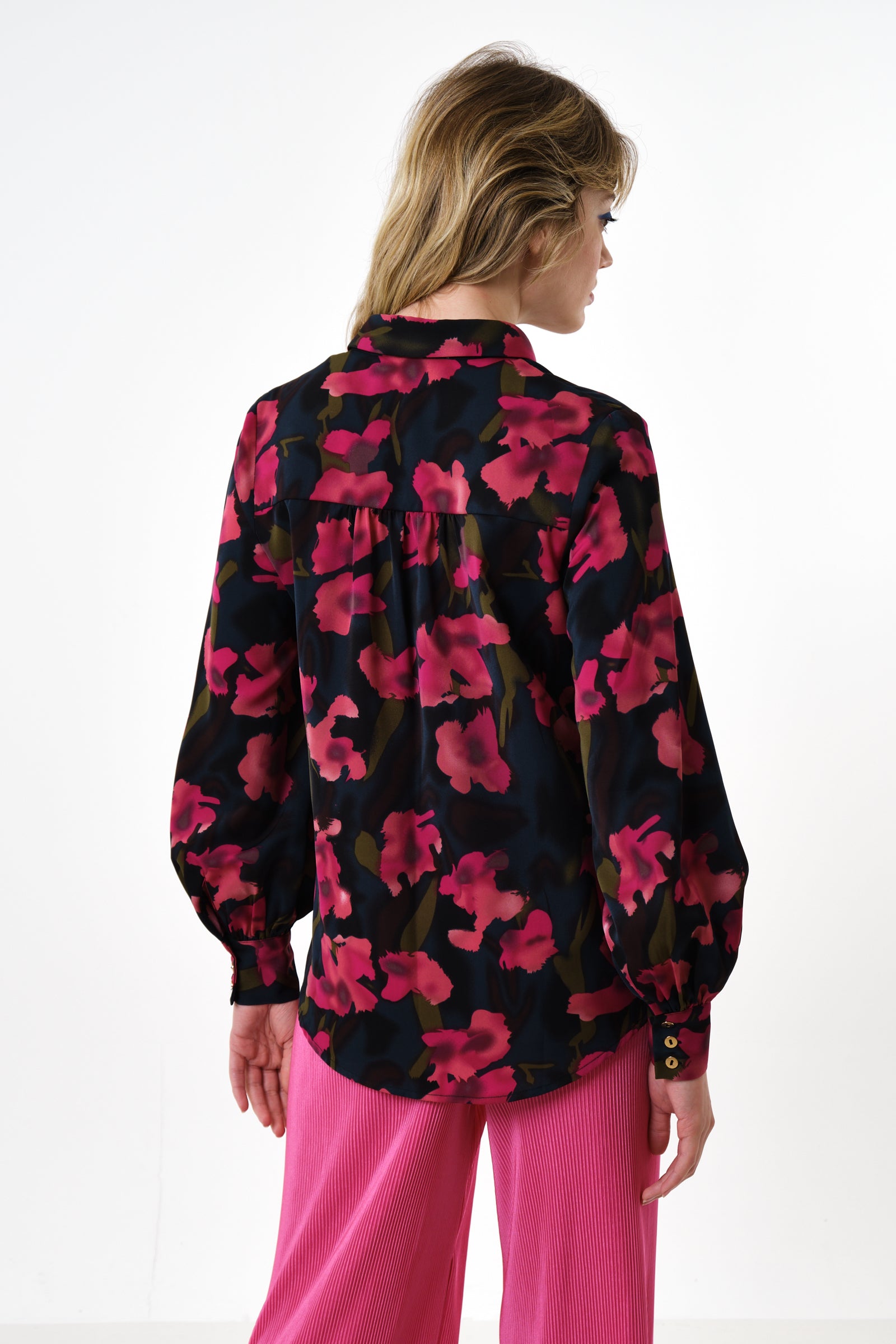 Byron Watermark Floral Print Shirt