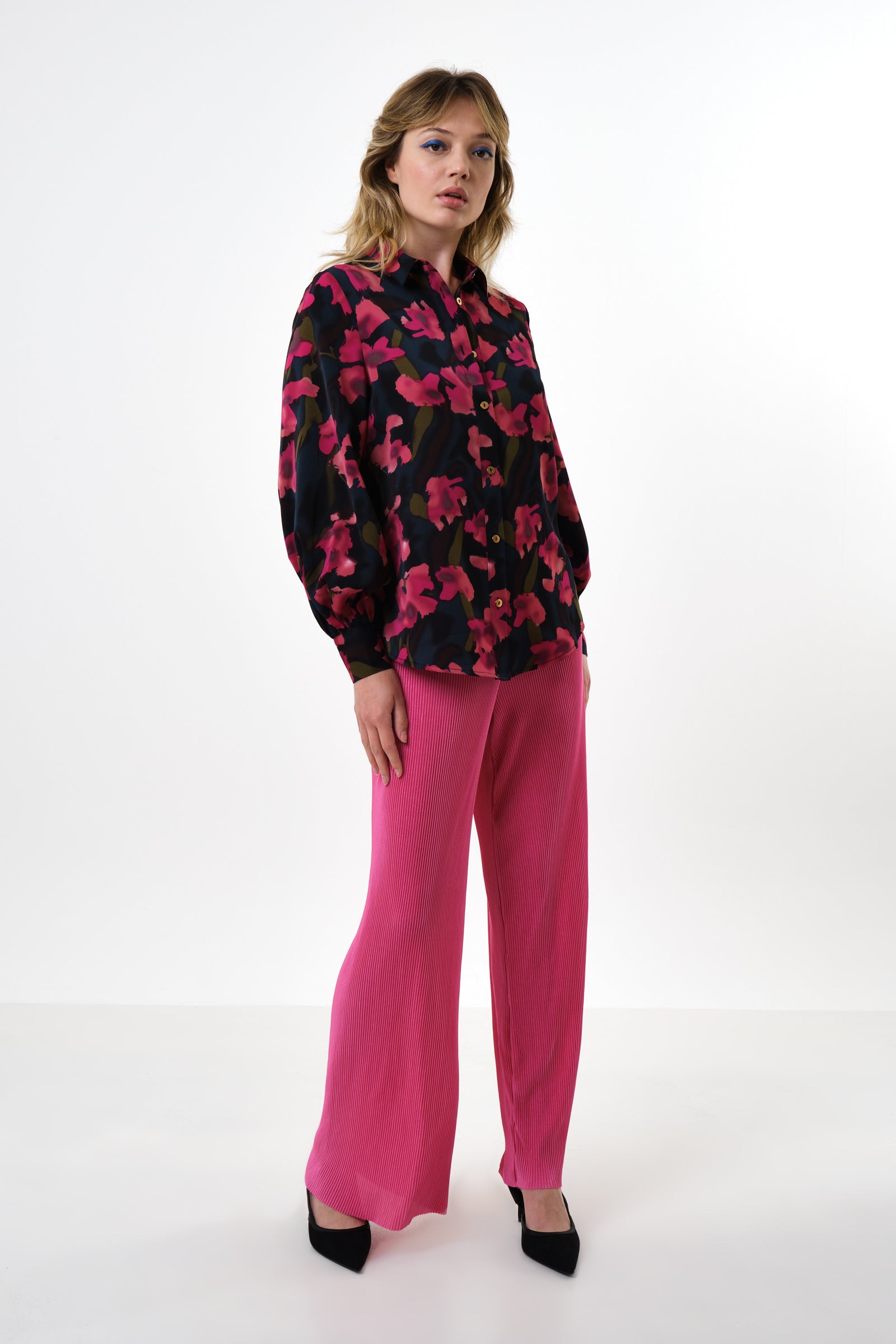 Byron Watermark Floral Print Shirt