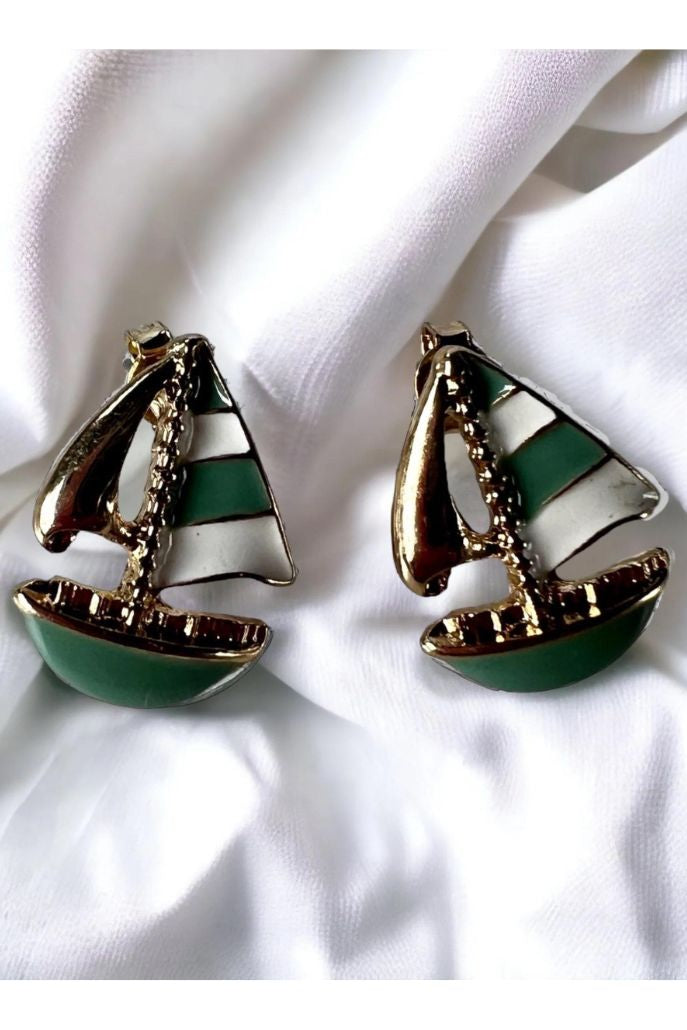 Sailboat Stud Earrings