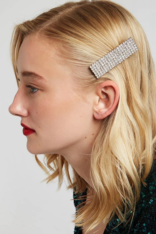 Louche Brice All Crystal Hair Clip Diamante