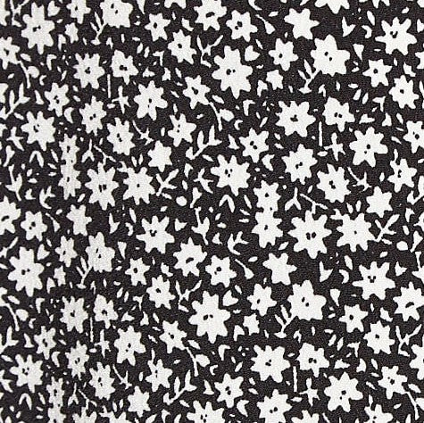 Clancy Candy Bud Black & White Long Sleeve Blouse