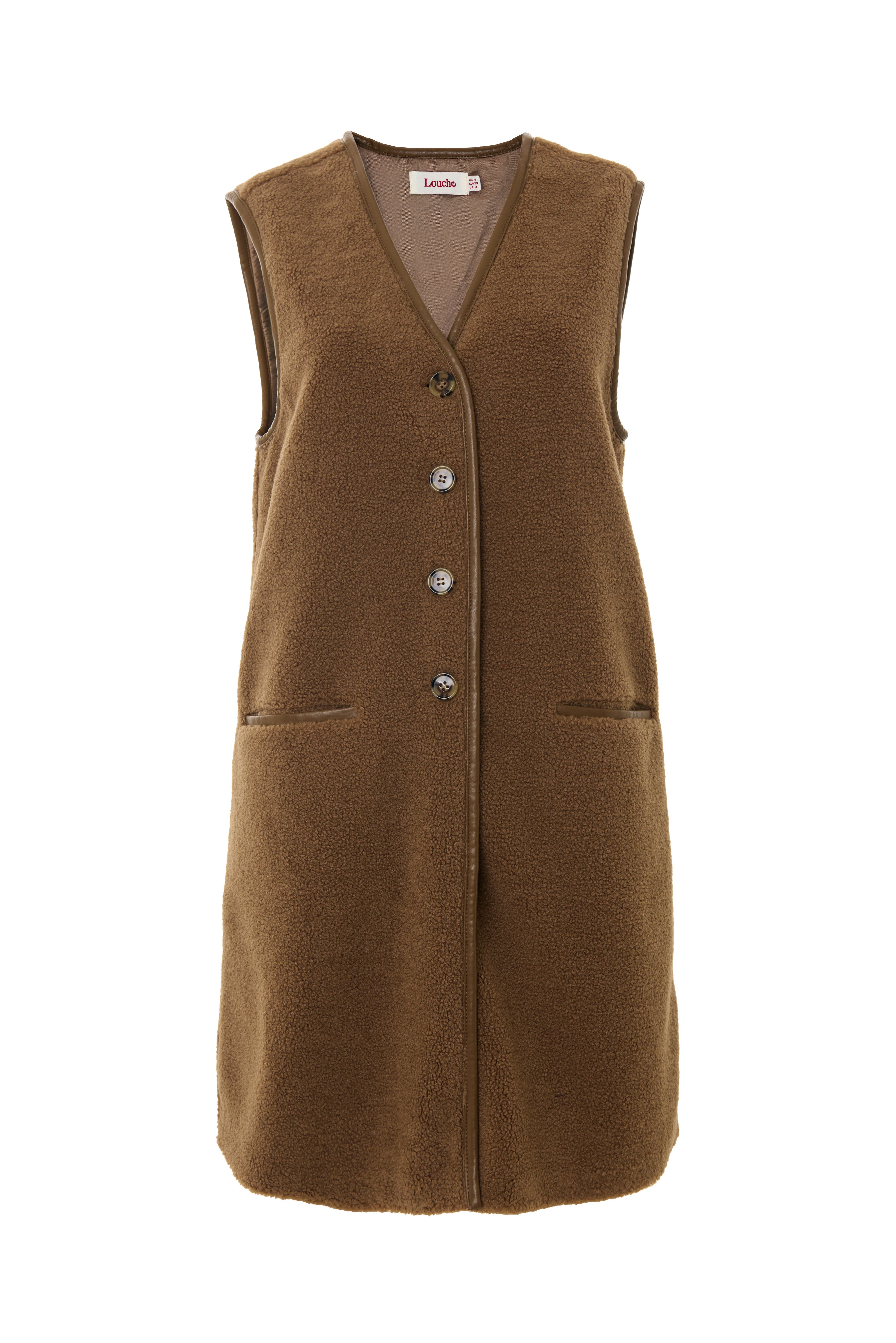 Cathel Borg Longline Gilet - Nutmeg