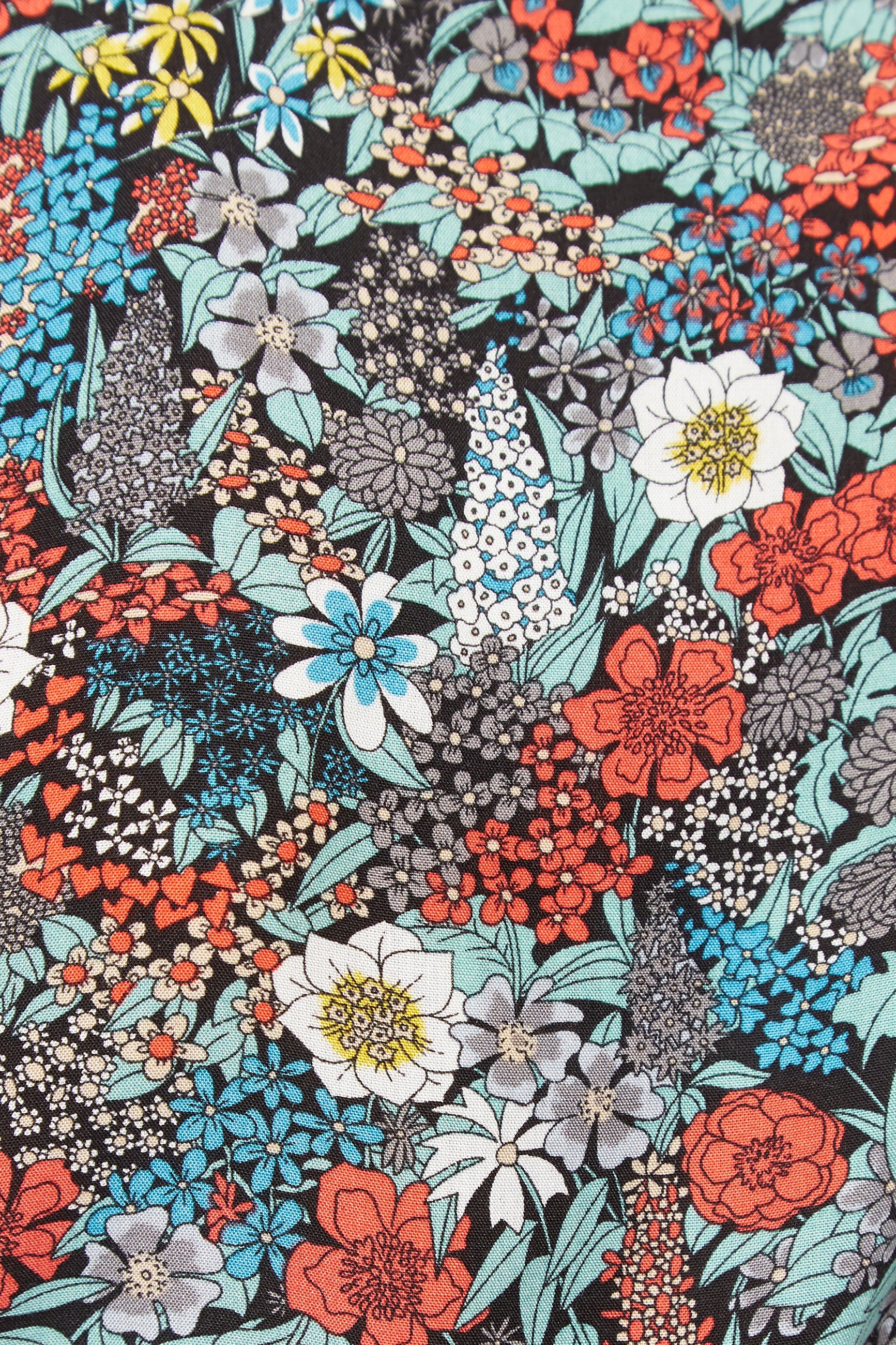 Louche Sakani Floret Print Mini Short Sleeve Dress