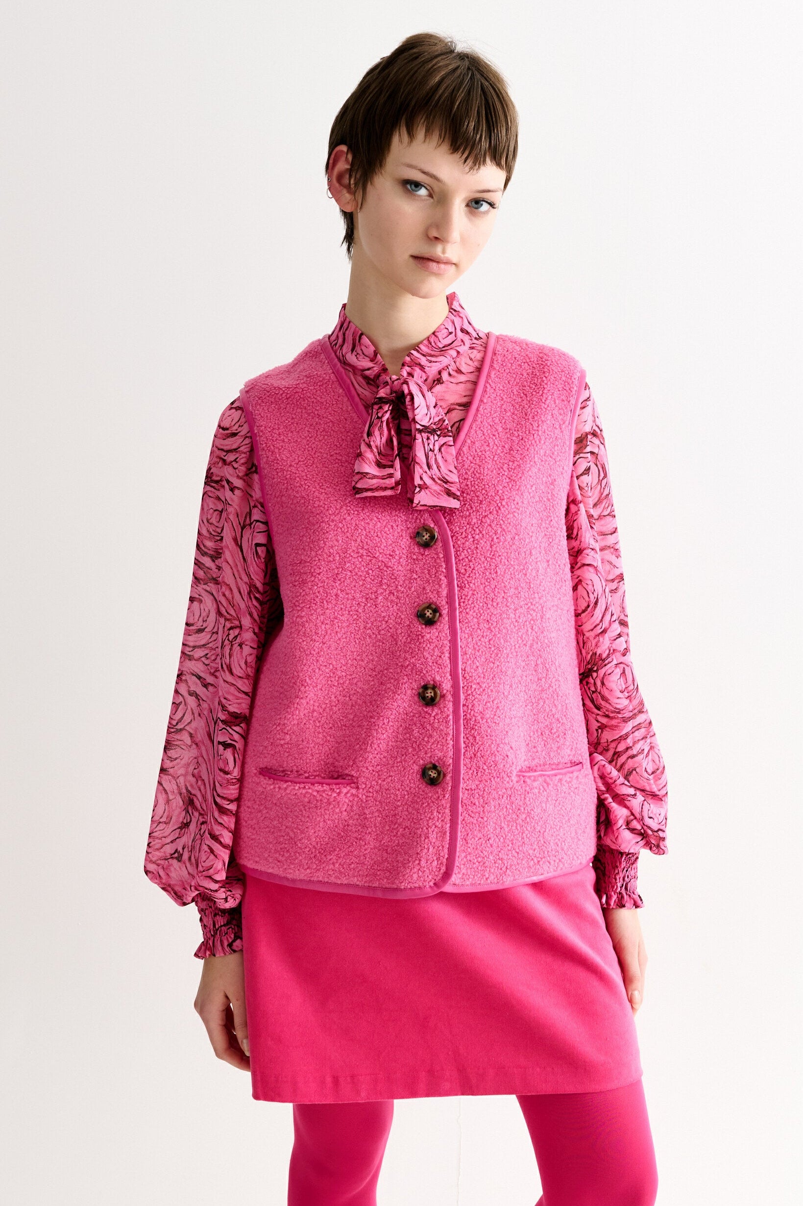 Chris Borg Waistcoat – Pink
