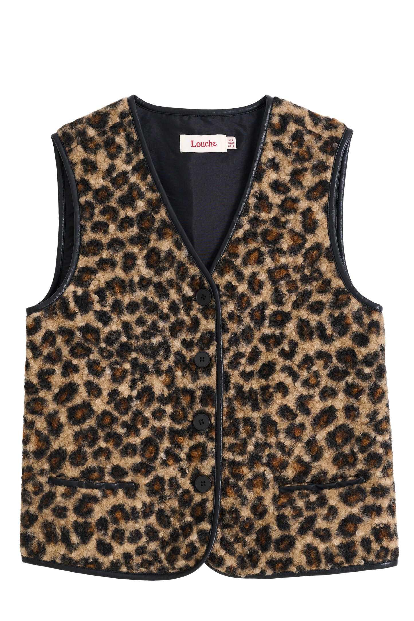 Chris Animal Gilet - Taupe