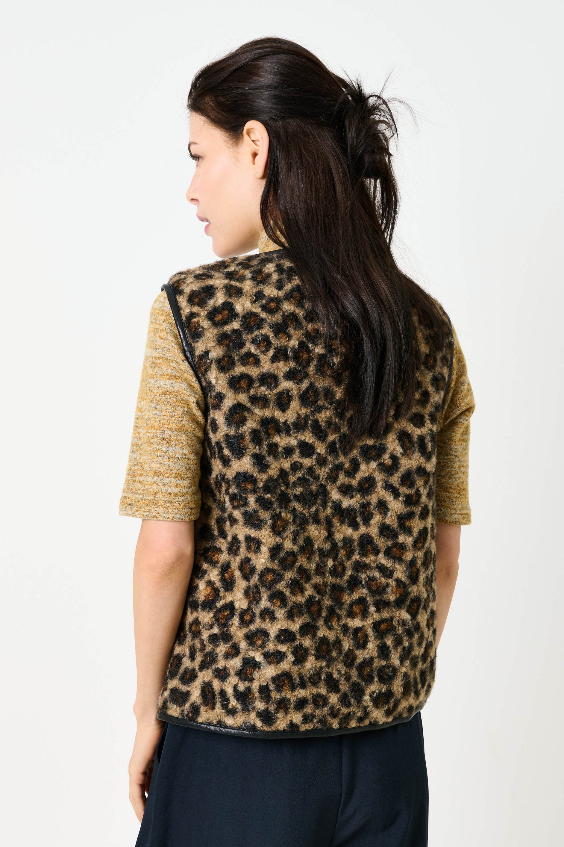 Chris Animal Gilet - Taupe