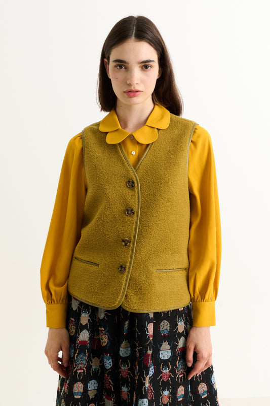 Chris Borg Waistcoat – Mustard